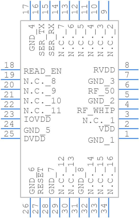 TCM310 - ENOCEAN - PCB symbol