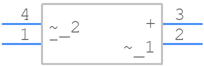 W04M - Rectron - PCB symbol