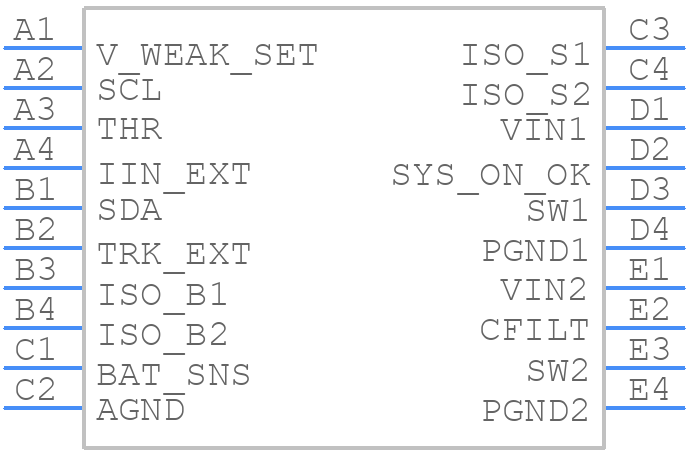 ADP5065ACBZ-1-R7 - Analog Devices - PCB symbol