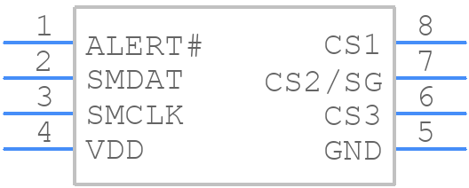 CAP1293-1-SN - Microchip - PCB symbol