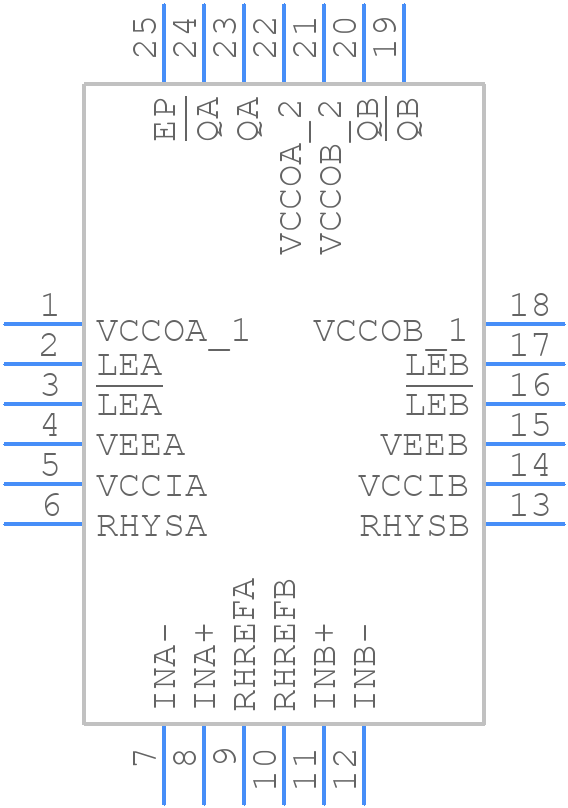 LMH7322SQ/NOPB - Texas Instruments - PCB symbol