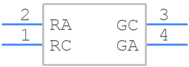 5977701207F - Dialight - PCB symbol