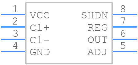 LTC1261IS8#PBF - Analog Devices - PCB symbol