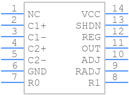 LTC1261CS#PBF - Analog Devices - PCB symbol