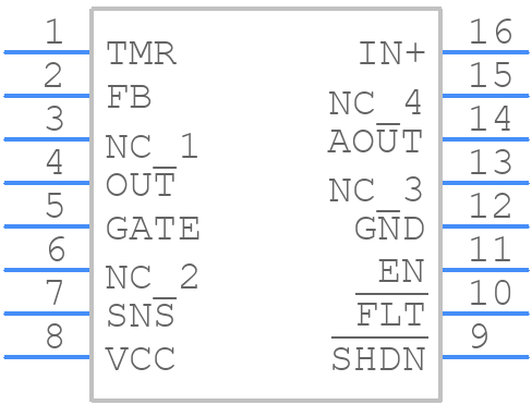 LT4356CS-2#PBF - Analog Devices - PCB symbol