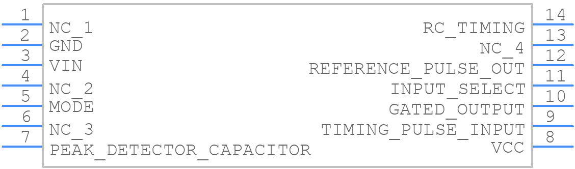 LM1815MX - Texas Instruments - PCB symbol