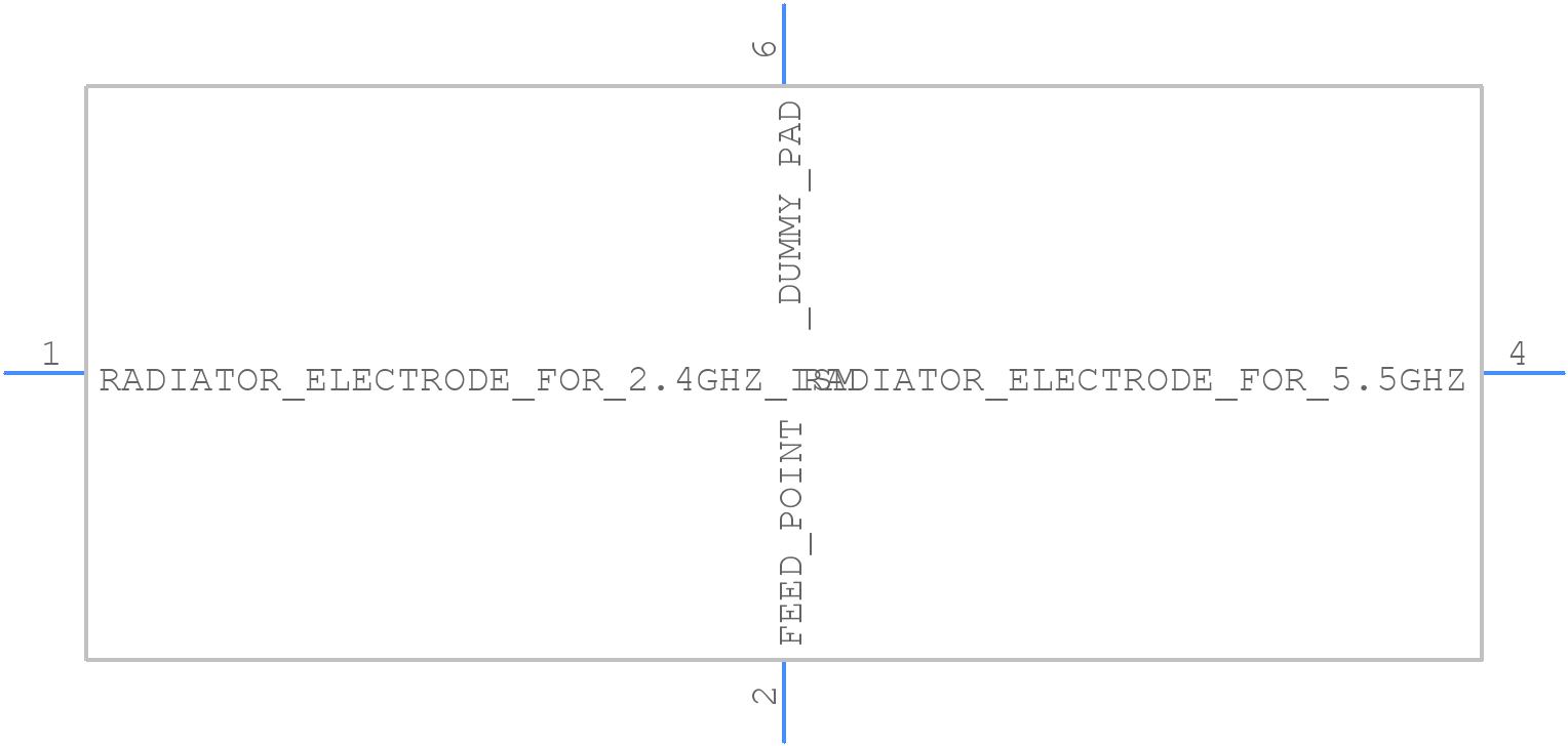 ANT162442DT-2200A1 - TDK - PCB symbol