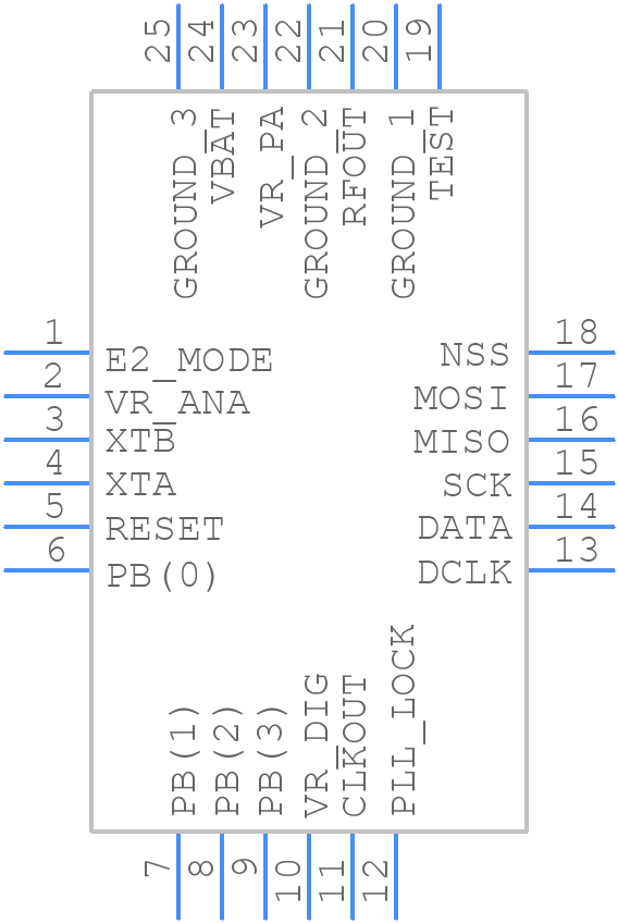 SX1230I066TRT - SEMTECH - PCB symbol
