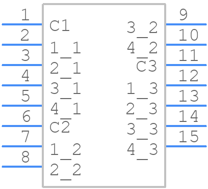 MRJE3404 - TE Connectivity - PCB symbol