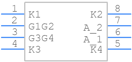 B61089QDR - LITTELFUSE - PCB symbol