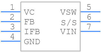 LT1513-2CT7#PBF - Analog Devices - PCB symbol