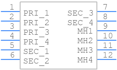 FL18/6 - BLOCK - PCB symbol