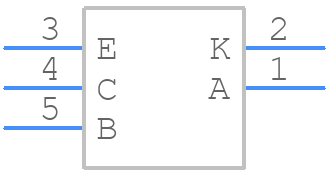 TCLT1107 - Vishay - PCB symbol