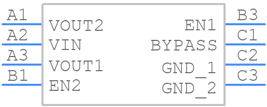 LP3986BL-2929 - Texas Instruments - PCB symbol