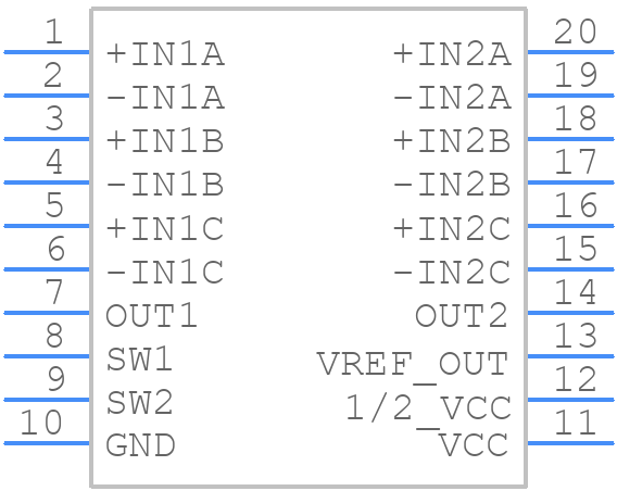 BA3131FS-E2 - ROHM Semiconductor - PCB symbol