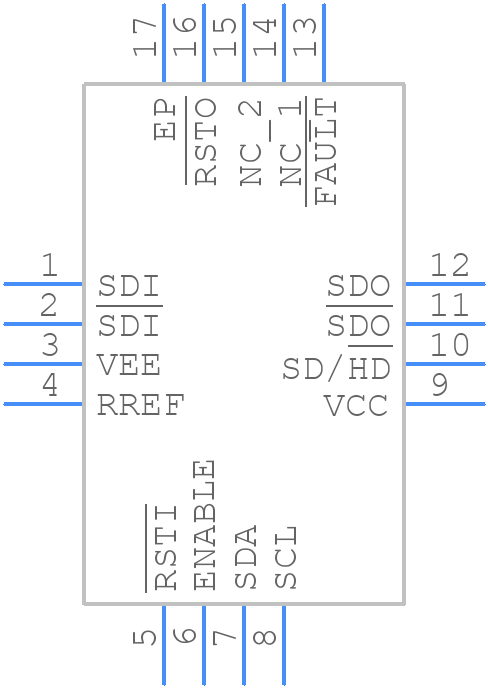 LMH0303SQ/NOPB - Texas Instruments - PCB symbol