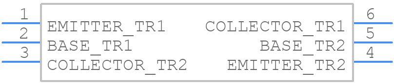 BC847BPN,115 - Nexperia - PCB symbol