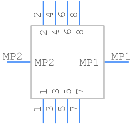 XF2J-0824-12A - OMRON Electronics - PCB symbol