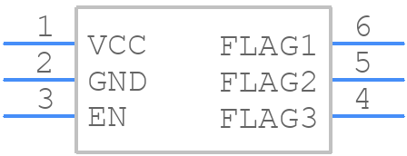 LM3880MFX-1AA/NOPB - Texas Instruments - PCB symbol