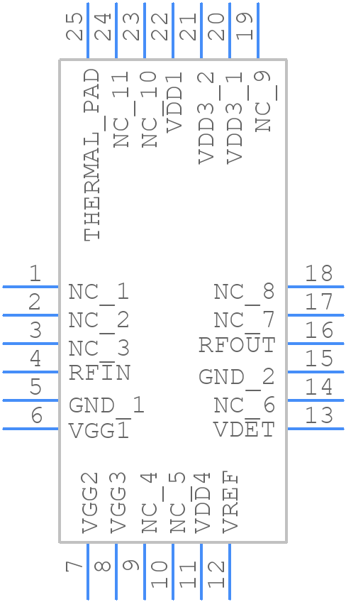 HMC952ALP5GE - Analog Devices - PCB symbol