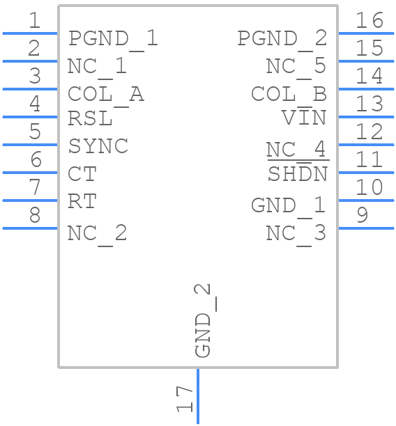 LT3439EFE#TRPBF - Analog Devices - PCB symbol
