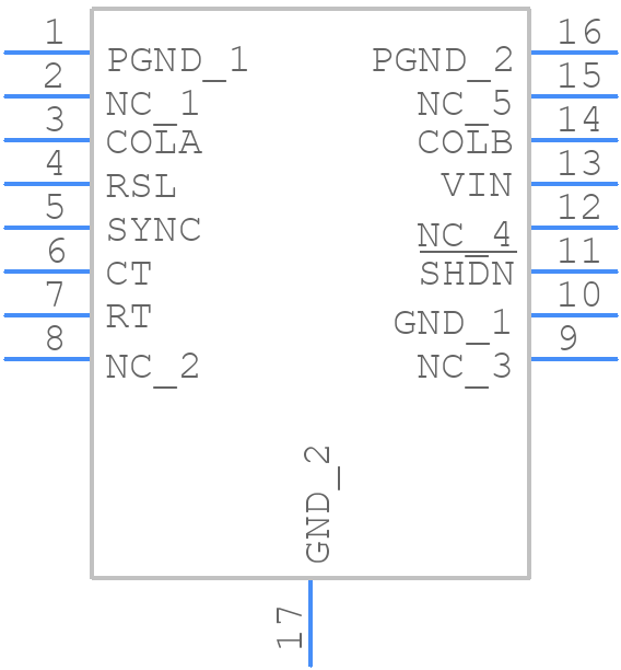 LT3439EFE#TR - Analog Devices - PCB symbol