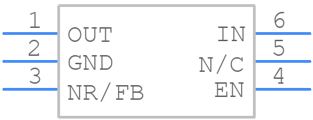 TPS71733DSET - Texas Instruments - PCB symbol