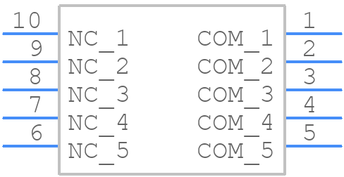 76SB05T - Grayhill - PCB symbol