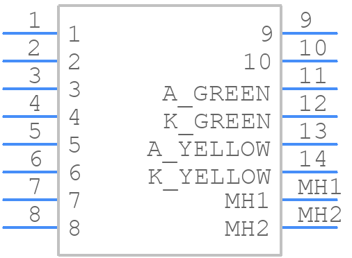 JD1-0001NL - Yageo Group - PCB symbol