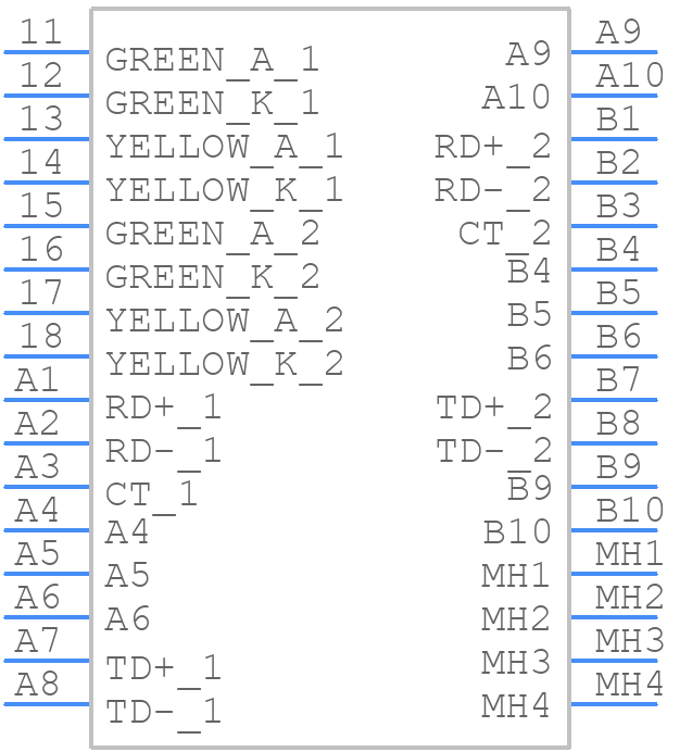 ARJ21A-MBSD-A-B-EMU2 - ABRACON - PCB symbol
