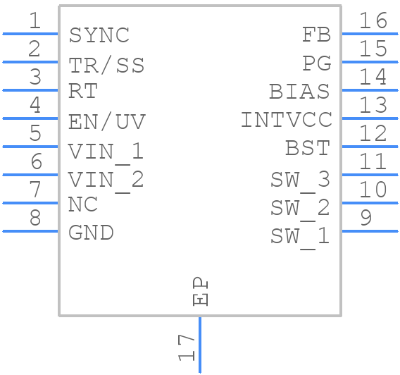 LT8610ACEMSE#PBF - Analog Devices - PCB symbol