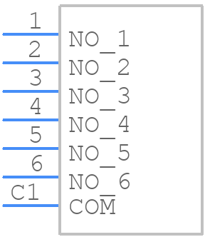 SPA06B - LITTELFUSE - PCB symbol
