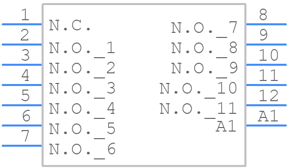 A11215RNCQ - LITTELFUSE - PCB symbol