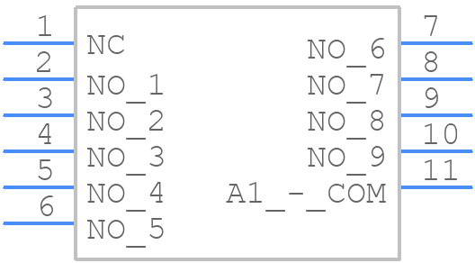 MA00L1NCQD - LITTELFUSE - PCB symbol