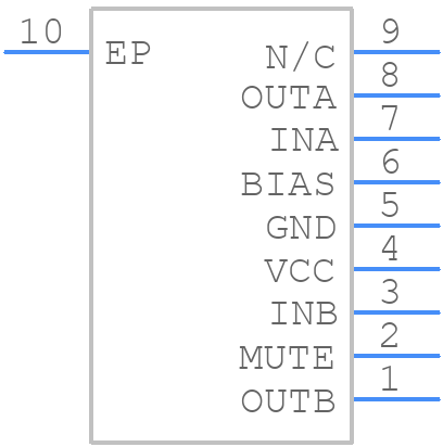 LM4755TSX/NOPB - Texas Instruments - PCB symbol