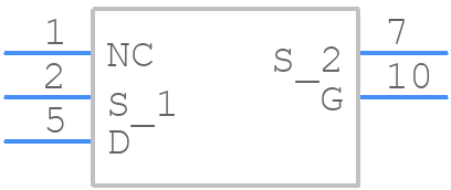 STL11N65M5 - STMicroelectronics - PCB symbol