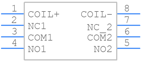 G6J-2FS-Y-DC5 - OMRON Electronics - PCB symbol
