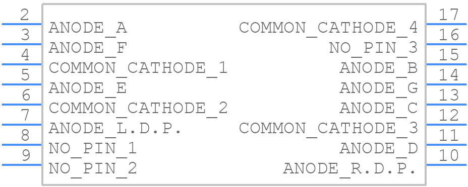 LTS-3403LG - Lite-On - PCB symbol