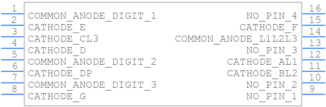 LTC-4624JR - Lite-On - PCB symbol