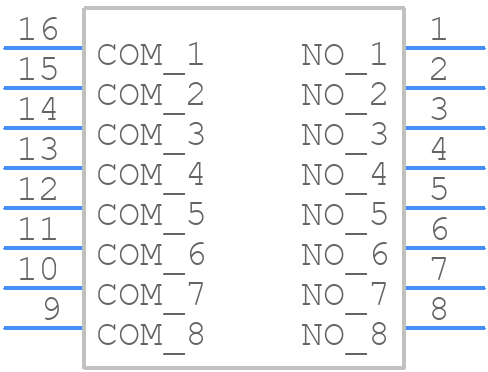 206-8ST - CTS - PCB symbol