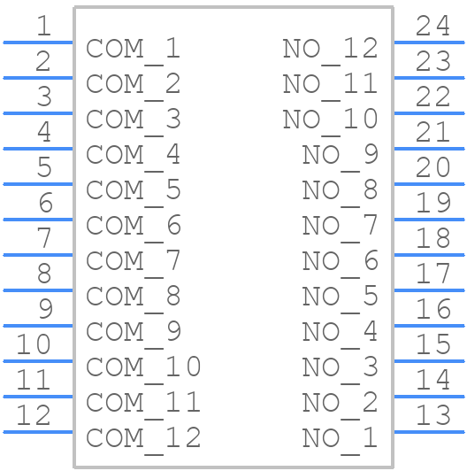 206-12ST - CTS - PCB symbol