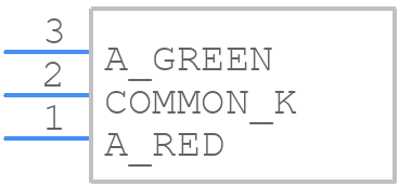 W115WSURKMGKW - Kingbright - PCB symbol