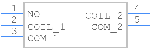 T90S1D12-5 - TE Connectivity - PCB symbol