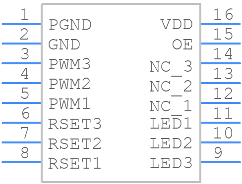 CAT4109V-GT2 - onsemi - PCB symbol