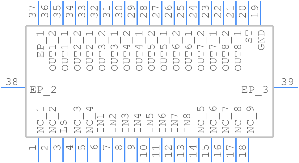 ITS42008-SB-D - Infineon - PCB symbol