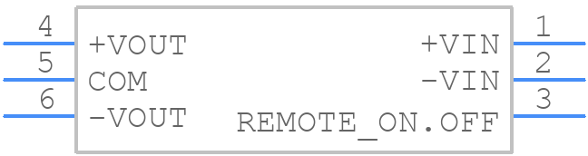 JCK3012D15 - XP POWER - PCB symbol