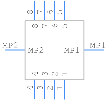 0430450819 - Molex - PCB symbol