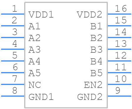 Si8650ED-IS - Silicon Labs - PCB symbol