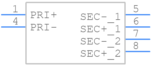 3FS-312 - Tamura - PCB symbol