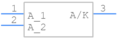 CDSOT23-SLVU2.8 - Bourns - PCB symbol